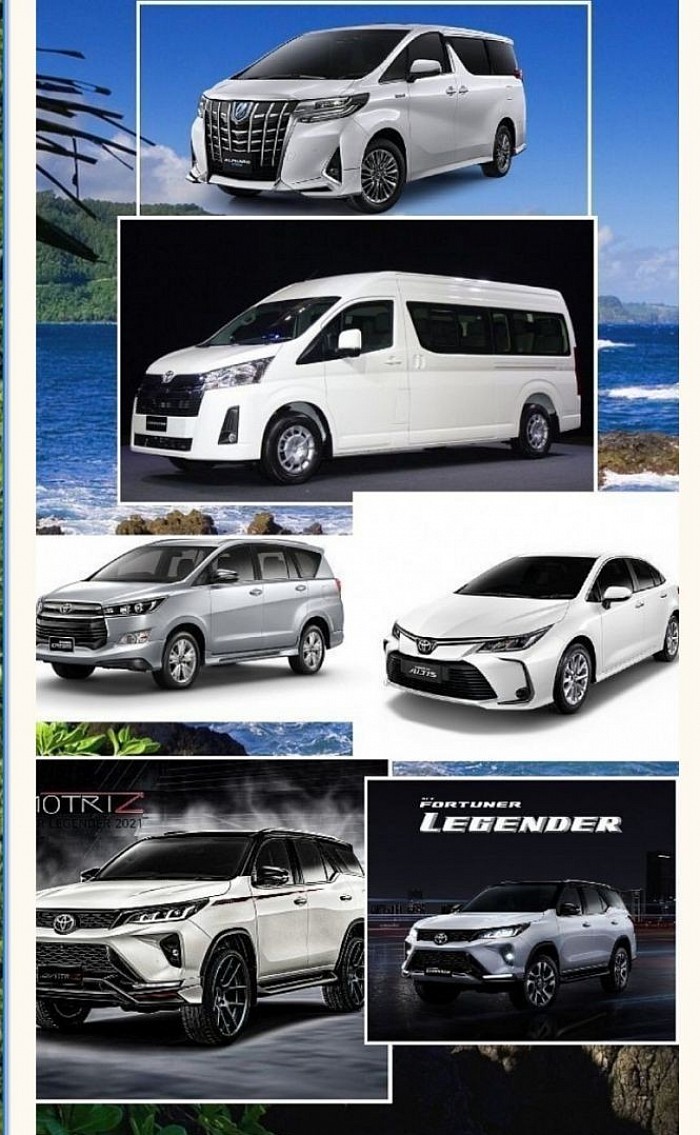 Rent a van with driver mini Van service bangkok